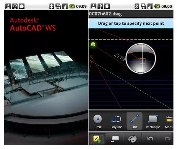 Autocad Ws Para Android Autocad Llega A Los Moviles Y Las Tabletas Android Tuexpertoit Com